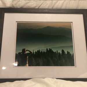 Original Oregon Fire Framed Photo